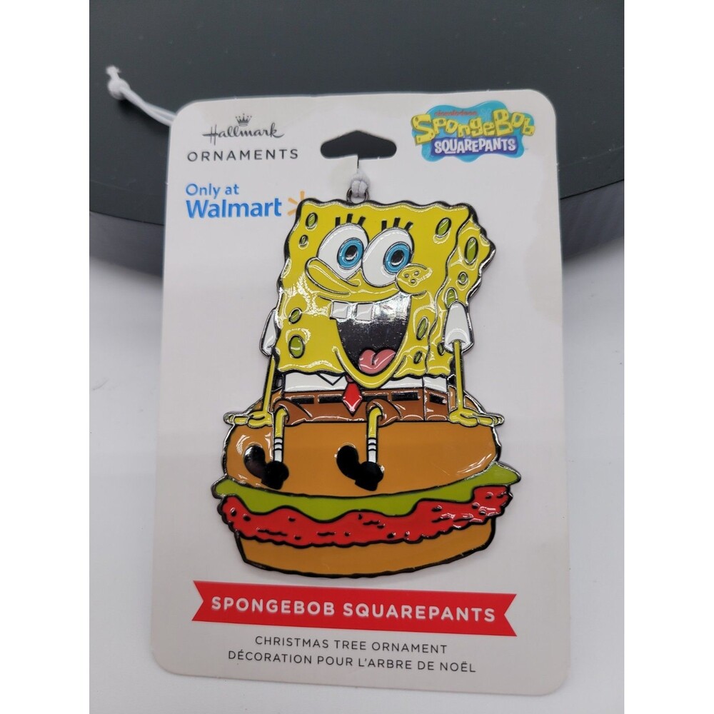 Hallmark SpongeBob SquarePants Enamel Hanging Christmas Tree Ornament  2025 New